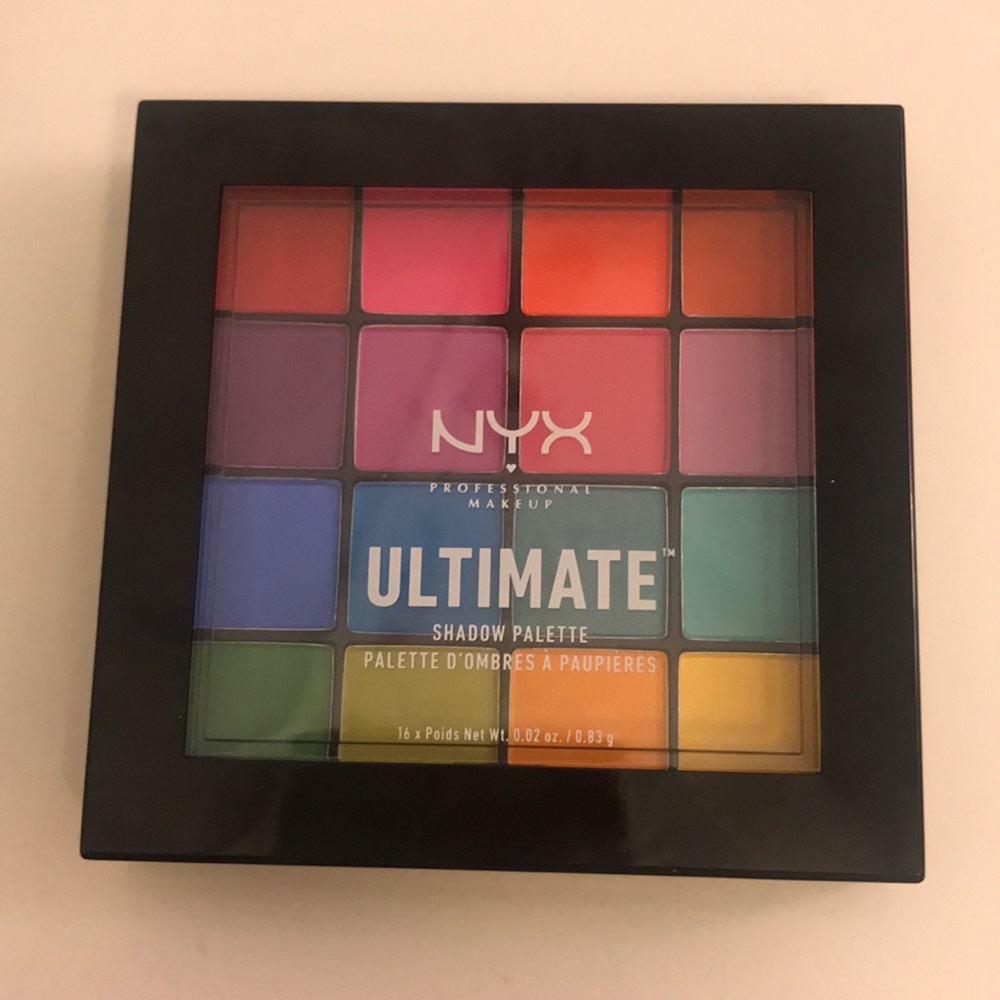 NYX Ultimate Brights Shadow Palette
